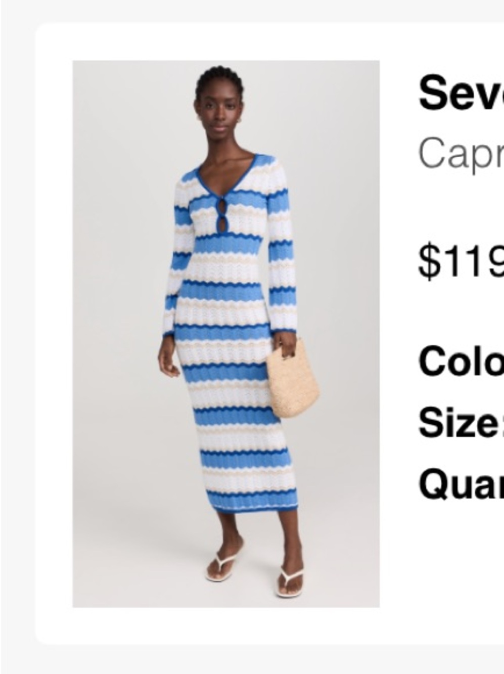 Seven Wonders Caprice Maxi Dress